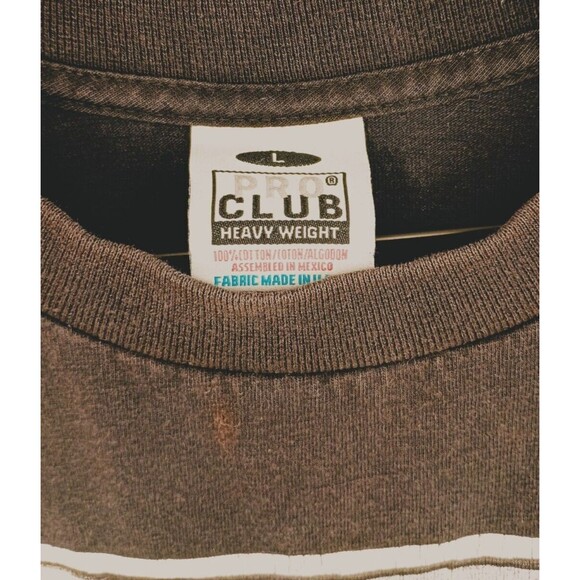 Rick and Morty El Borracho Drunk Pro Club Heavyweight T-Shirt Mens L - Picture 3 of 4